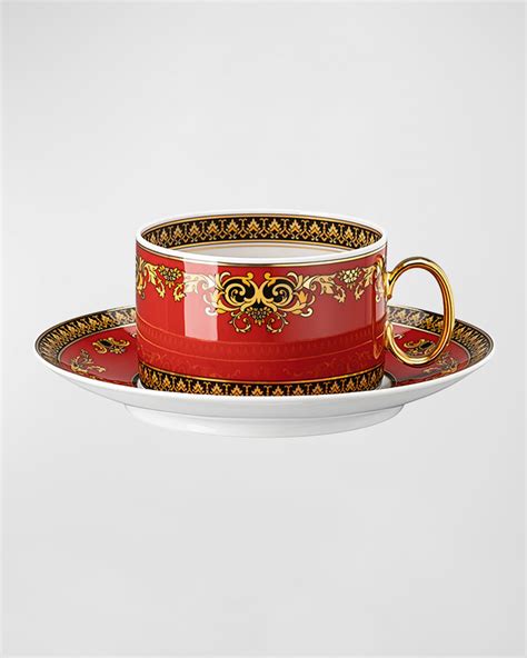 Versace Medusa Modern Tea Cup & Saucer Set 